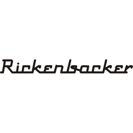 RICKENBOCKER logo naklejka na gitarę