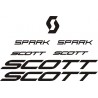 SCOTT SPARK naklejki zastępcze na rower damski, rower męski, gravel, górski, mtb, szosowy, trekkingowy, miejski - YESS Naklejki