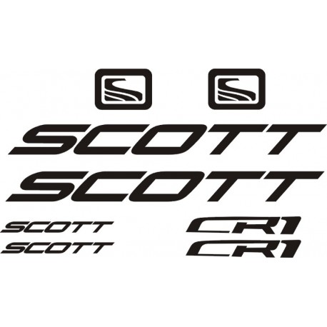 SCOTT CR1 naklejki zastępcze na rower gravel, górski, mtb, szosowy, trekkingowy, miejski, elektryczny, damski, męski, allegro