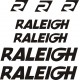 RALEIGH naklejki zastępcze na rower damski, męski, gravel, górski, mtb, szosowy, trekkingowy, miejski - YESS Naklejki