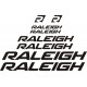 RALEIGH naklejki zastępcze na rower damski, męski, gravel, górski, mtb, szosowy, trekkingowy, miejski - YESS Naklejki