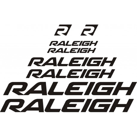 RALEIGH naklejki zastępcze na rower damski, męski, gravel, górski, mtb, szosowy, trekkingowy, miejski - YESS Naklejki