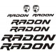 RADON naklejki zastępcze na rower damski, męski, gravel, górski, mtb, szosowy, trekkingowy, miejski - YESS Naklejki