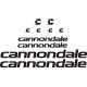 CANNONDALE naklejki zastępcze na rower damski, męski, gravel, górski, mtb, szosowy, trekkingowy, miejski - YESS Naklejki