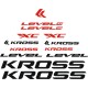 KROSS LEVEL A9 naklejki zastępcze na rower górski mtb,rower szosowy,rower trekkingowy,rower miejski,rower damski,rower męski