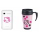 Hello Kitty naklejki na kask na rower dziecięcy dla dziewczynki  - YESS Naklejki