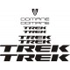 TREK DOMANE naklejki zastępcze na rower damski, męski, gravel, górski, mtb, szosowy, trekkingowy, miejski - YESS Naklejki