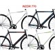 PEUGEOT  naklejki zastępcze na rower damski, męski, gravel, górski, mtb, szosowy, trekkingowy, miejski - YESS Naklejki