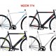 PEUGEOT  naklejki zastępcze na rower damski, męski, gravel, górski, mtb, szosowy, trekkingowy, miejski - YESS Naklejki
