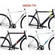 PEUGEOT  naklejki zastępcze na rower damski, męski, gravel, górski, mtb, szosowy, trekkingowy, miejski - YESS Naklejki