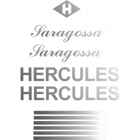 HERCULES SARAGOSSA naklejki zastępcze na rower damski, męski, górski, mtb, szosowy, trekkingowy, miejski - YESS Naklejki