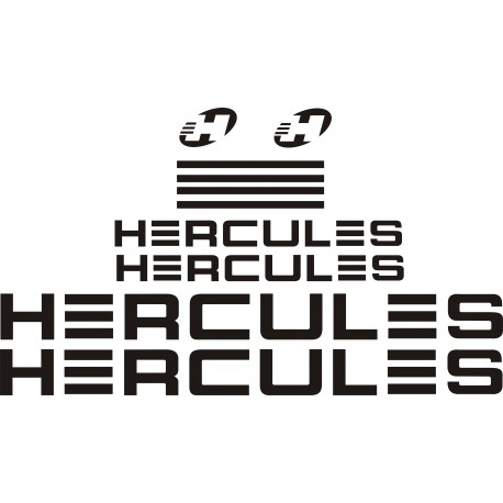 HERCULES naklejki zastępcze na rower damski, męski, górski, mtb, szosowy, trekkingowy, miejski - YESS Naklejki