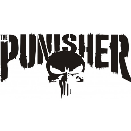 PUNISHER  Naklejki Samochód Jeep Toyota Honda Land Rover Defender Nissan Suzuki Subaru Mitsubishi TUNING OFF ROAD 4X4