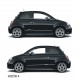 Fiat 500 Abarth Naklejki TUNINGOWE  Pasy boczne Tuning NR 4 YESS Naklejki