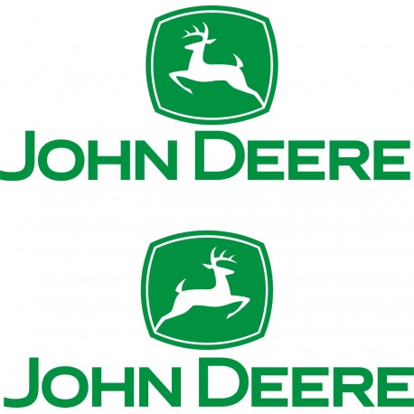 John Deere naklejki na traktor ciągnik koparke - YESS Naklejki