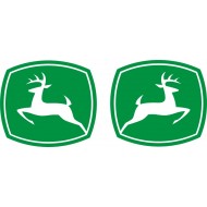 John Deere naklejki na traktor ciągnik koparke - YESS Naklejki