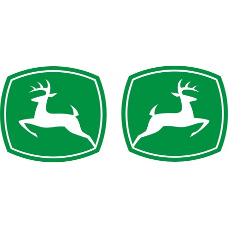 John Deere naklejki na traktor ciągnik koparke - YESS Naklejki