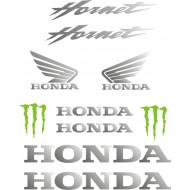 HONDA HORNET naklejki tuningowe na motocykl YESS Naklejki