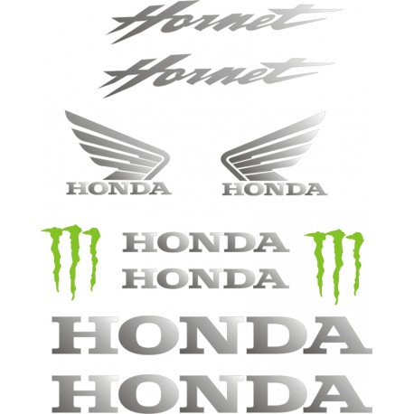 HONDA HORNET naklejki tuningowe na motocykl YESS Naklejki