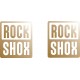 ROCK SHOX naklejki zamienniki na amortyzator widelec  YESS Naklejki