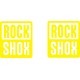 ROCK SHOX naklejki zamienniki na amortyzator widelec  YESS Naklejki