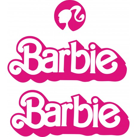 Barbie naklejki na kask na rower dziecięcy  rower dla dziewczynki  - YESS Naklejki