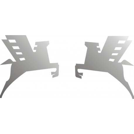 ROMET logo naklejki zastępcze na motocykl, skuter  YESS Naklejki
