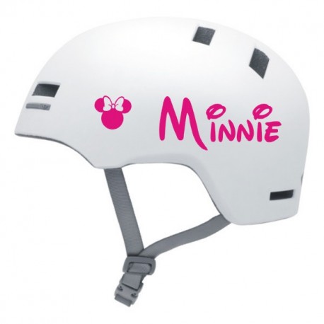 MICKEY MOUSE Myszka Miki naklejki na kask na rower dziecięcy dla dziewczynki - YESS Naklejki