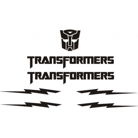 Transformers  Marvel naklejki na kask na rower dziecięcy dla chłopca - YESS Naklejki