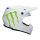 MONSTER ENERGY Pazury naklejki na kask crossowy, rowerowy, motocyklowy, narciarski, snowboardowy - YESS Naklejki
