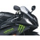 MONSTER ENERGY Pazury naklejki na kask crossowy, rowerowy, motocyklowy, narciarski, snowboardowy - YESS Naklejki