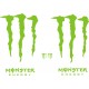 MONSTER ENERGY  naklejki tuninowe na samochód motocykl quad - YESS Naklejki