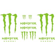 MONSTER ENERGY  naklejki tuninowe na samochód motocykl quad - YESS Naklejki