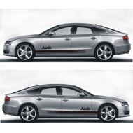 MITSUBISHI Uniwersalne Naklejki Pasy Boczne 180cm Tuning Samochód YESS Naklejki