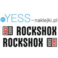 ROCK SHOX  naklejki na amortyzator , ROCKSHOX  naklejki na  widelec - YESS Naklejki