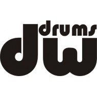 DW DRUMS naklejka na naciąg perkusja bęben - YESS Naklejki