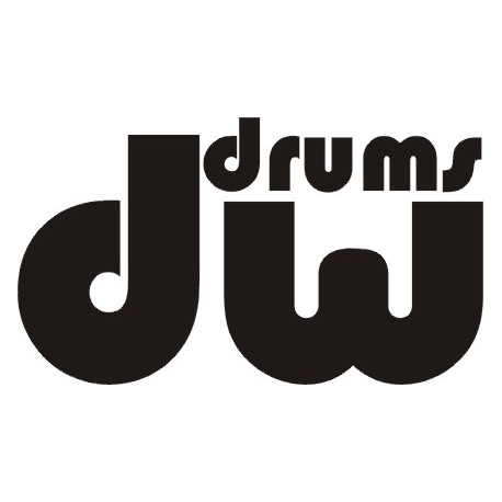 DW DRUMS naklejka na naciąg perkusja bęben - YESS Naklejki
