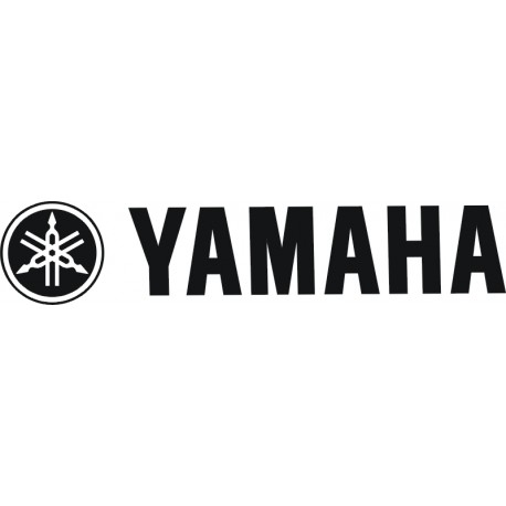  YAMAHA naklejka na naciąg perkusja bęben - YESS Naklejki