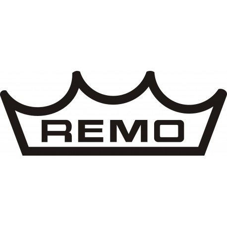 REMO naklejka na naciąg perkusja bęben - YESS Naklejki