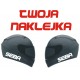 Twoja Naklejka Imię Ksywa Dowolny Napis naklejki na kask rower motocykl YESS Naklejki