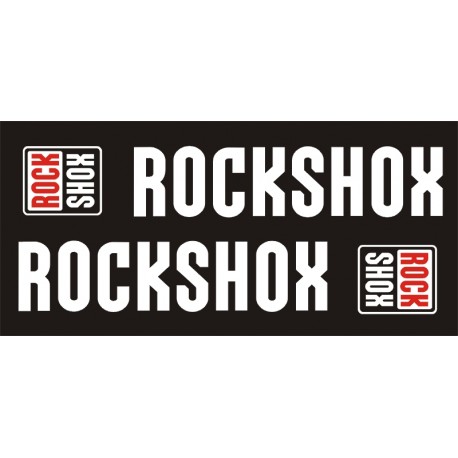 ROCK SHOX  naklejki na amortyzator , ROCKSHOX  naklejki na  widelec - YESS Naklejki