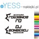 MARZOCCHI BOMBER DJ  naklejki na amortyzator - YESS Naklejki