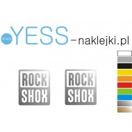 ROCK SHOX naklejki zamienniki na amortyzator widelec  YESS Naklejki