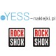 ROCK SHOX  naklejki na amortyzator widelec - YESS Naklejki