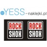 ROCK SHOX  naklejki na amortyzator widelec