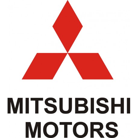 MITSUBISHI MOTORS Naklejka Tuningowa Samochód  YESS Naklejki