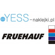 FRUEHAUF naklejka przyczepa naczepa tir wywrotka ładowarka YESS Naklejki