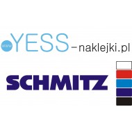  	SCHMITZ naklejka ładowarka koparka naczepa przyczepa wywrotka tir YESS Naklejki
