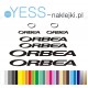 ORBEA naklejki zastępcze na rower damski, rower męski, gravel, górski, mtb, szosowy, trekkingowy, miejski - YESS Naklejki
