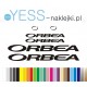 ORBEA naklejki zastępcze na rower damski, rower męski, gravel, górski, mtb, szosowy, trekkingowy, miejski - YESS Naklejki